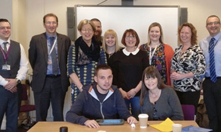 MSP Clare Haughey’ s visit to Fife’s AAC services